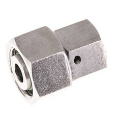 12L y 15L Acero Inoxidable Recto con Giro 315 bar Junta tórica de FKM Cono de sellado ISO 8434-1