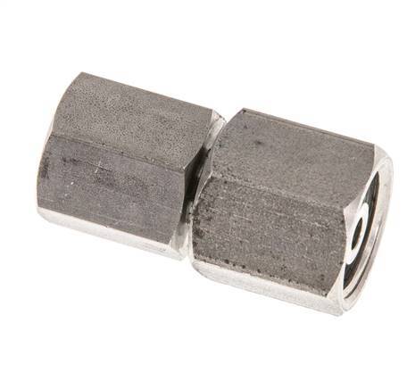6S y 8S Acero inoxidable recto con rótula 630 bar Junta tórica de FKM Cono de cierre ISO 8434-1