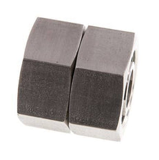25S Acero inoxidable Recto con Rótula 400 bar FKM Junta tórica Cono de estanqueidad ISO 8434-1