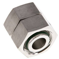 30S Acero inoxidable Recto con Rótula 400 bar FKM Junta tórica Cono de estanqueidad ISO 8434-1