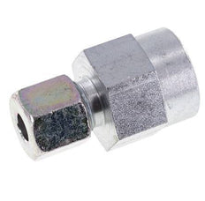 8S & G1/2'' Racor recto de acero zincado con rosca hembra para manómetros 630 bar ISO 8434-1