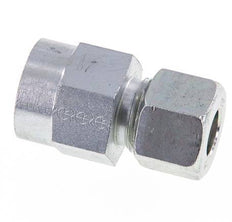 12S & G1/2'' Racor recto de acero zincado con rosca hembra para manómetros 630 bar ISO 8434-1
