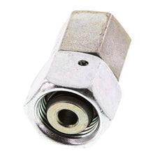 12L & G1/4'' Acero zincado Rótula recta con rosca hembra para manómetros 315 bar Cono de estanqueidad NBR ISO 8434-1