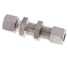 Accesorio de corte recto de acero inoxidable 10L Pasamuros 315 bar ISO 8434-1