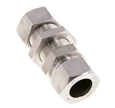 Accesorio de corte recto 22L de acero inoxidable Bulkhead 160 bar ISO 8434-1
