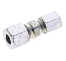 6L & 8L Zink plated Steel Straight Cutting Fitting 315 bar ISO 8434-1 [2 Pieces]