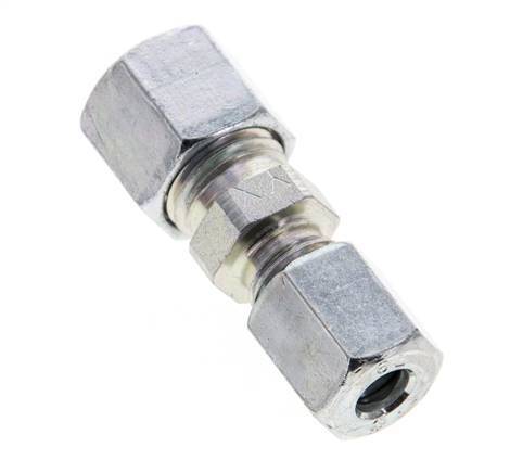 6L & 8L Zink plated Steel Straight Cutting Fitting 315 bar ISO 8434-1 [2 Pieces]