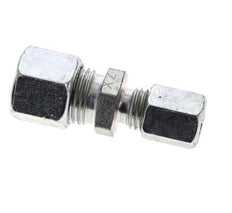 6L & 10L Zink plated Steel Straight Cutting Fitting 315 bar ISO 8434-1 [2 Pieces]