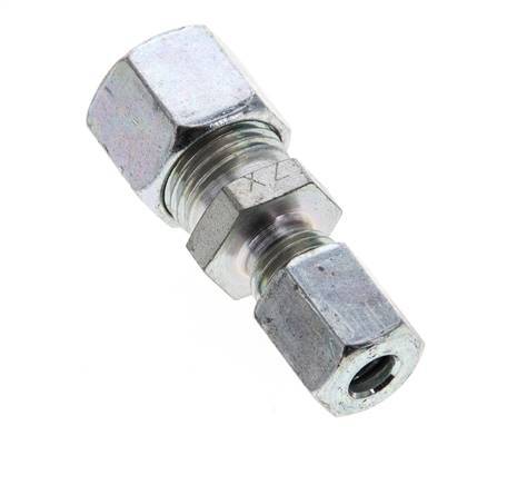 6L & 10L Zink plated Steel Straight Cutting Fitting 315 bar ISO 8434-1 [2 Pieces]