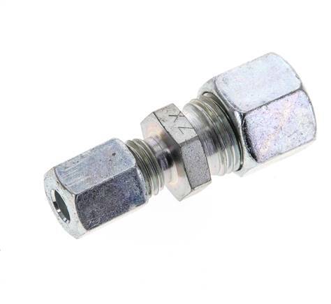 6L & 10L Zink plated Steel Straight Cutting Fitting 315 bar ISO 8434-1 [2 Pieces]