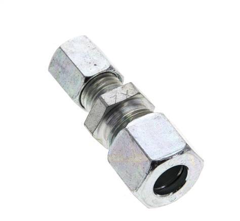 6L & 10L Zink plated Steel Straight Cutting Fitting 315 bar ISO 8434-1 [2 Pieces]