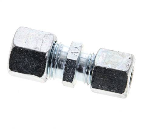 8L & 10L Zink plated Steel Straight Cutting Fitting 315 bar ISO 8434-1
