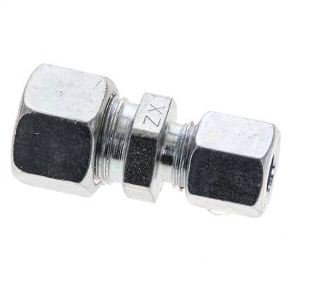 8L & 12L Zink plated Steel Straight Cutting Fitting 315 bar ISO 8434-1