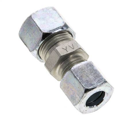 10L & 12L Zink plated Steel Straight Cutting Fitting 315 bar ISO 8434-1