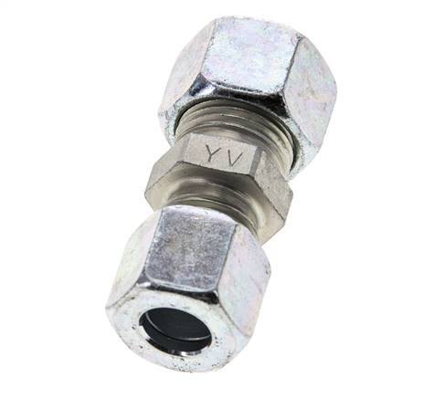 10L & 12L Zink plated Steel Straight Cutting Fitting 315 bar ISO 8434-1