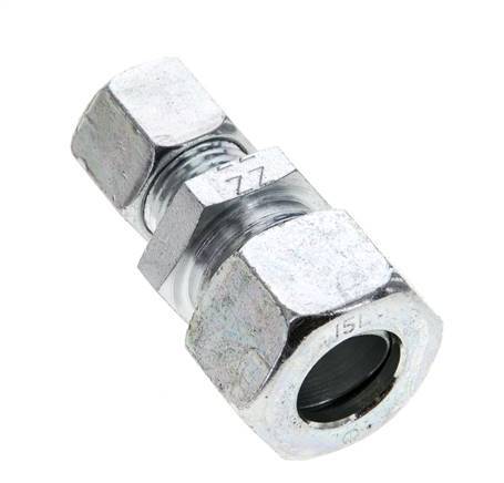 10L & 15L Zink plated Steel Straight Cutting Fitting 315 bar ISO 8434-1