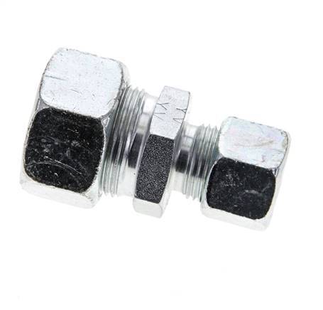 12L & 18L Zink plated Steel Straight Cutting Fitting 315 bar ISO 8434-1