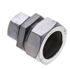 28L & 42L Zink plated Steel Straight Cutting Fitting 160 bar ISO 8434-1