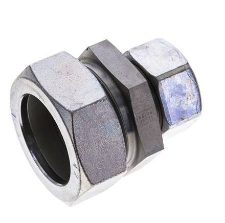 28L & 42L Zink plated Steel Straight Cutting Fitting 160 bar ISO 8434-1