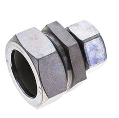 28L & 42L Zink plated Steel Straight Cutting Fitting 160 bar ISO 8434-1