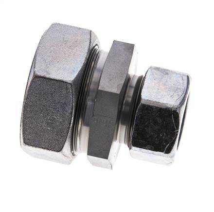 28L & 42L Zink plated Steel Straight Cutting Fitting 160 bar ISO 8434-1
