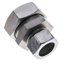 28L & 42L Zink plated Steel Straight Cutting Fitting 160 bar ISO 8434-1