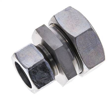 28L & 42L Zink plated Steel Straight Cutting Fitting 160 bar ISO 8434-1
