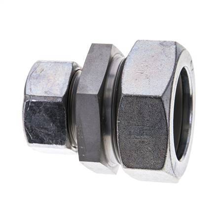 28L & 42L Zink plated Steel Straight Cutting Fitting 160 bar ISO 8434-1
