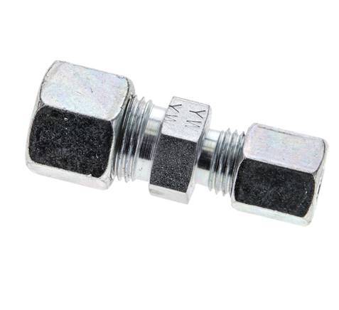 6S & 10S Zink plated Steel Straight Cutting Fitting 630 bar ISO 8434-1