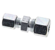 6S & 10S Zink plated Steel Straight Cutting Fitting 630 bar ISO 8434-1