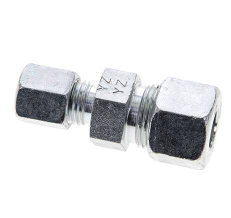 6S & 12S Zink plated Steel Straight Cutting Fitting 630 bar ISO 8434-1