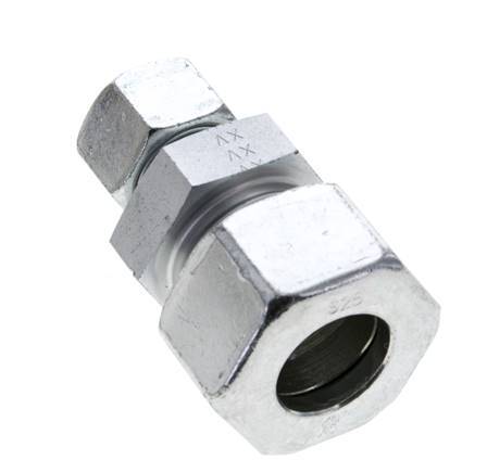 16S & 25S Zink plated Steel Straight Cutting Fitting 400 bar ISO 8434-1