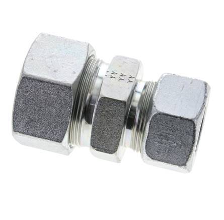 30S & 38S Zink plated Steel Straight Cutting Fitting 315 bar ISO 8434-1