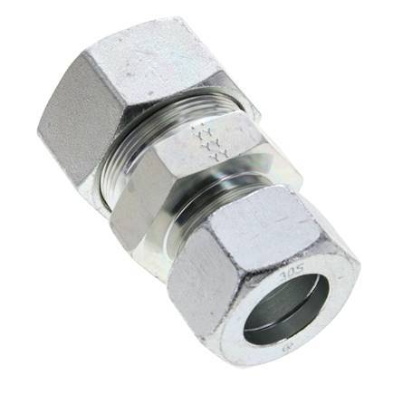 30S & 38S Zink plated Steel Straight Cutting Fitting 315 bar ISO 8434-1