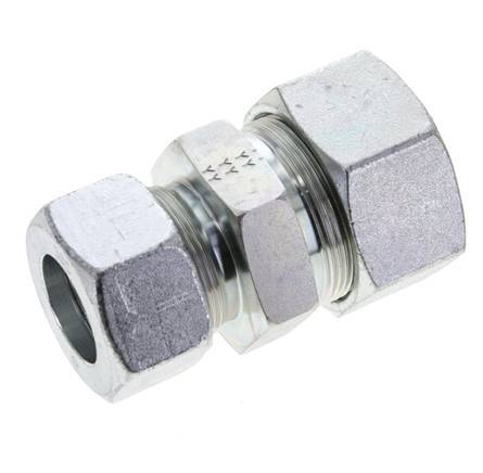 30S & 38S Zink plated Steel Straight Cutting Fitting 315 bar ISO 8434-1