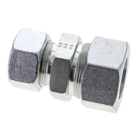 30S & 38S Zink plated Steel Straight Cutting Fitting 315 bar ISO 8434-1