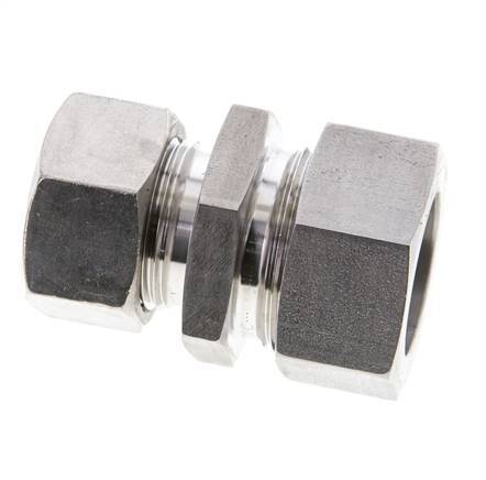 22L & 28L Stainless Steel Straight Cutting Fitting 160 bar ISO 8434-1