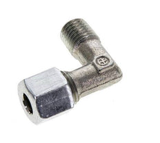 8L y M12x1,5 (con) Racor de corte en codo de acero galvanizado con rosca macho 315 bar ISO 8434-1