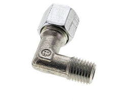 8L y M12x1,5 (con) Racor de corte en codo de acero galvanizado con rosca macho 315 bar ISO 8434-1
