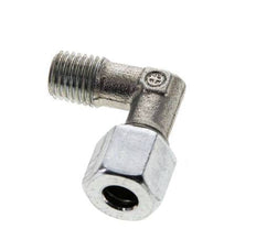 8L y M12x1,5 (con) Racor de corte en codo de acero galvanizado con rosca macho 315 bar ISO 8434-1