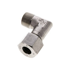 12S y M18x1,5 (con) Accesorio de corte en codo de acero inoxidable con rosca macho 630 bar ISO 8434-1