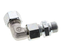12L & G3/8'' Zink plated Steel Elbow Cutting Fitting with Male Threads 315 bar Adjustable ISO 8434-1