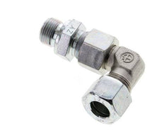 12L & G3/8'' Zink plated Steel Elbow Cutting Fitting with Male Threads 315 bar Adjustable ISO 8434-1
