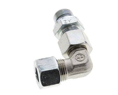 12L & G3/8'' Zink plated Steel Elbow Cutting Fitting with Male Threads 315 bar Adjustable ISO 8434-1