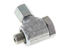 5LL & M8x1 Racor giratorio de acero cincado con rosca macho 100 bar giratorio ISO 8434-1