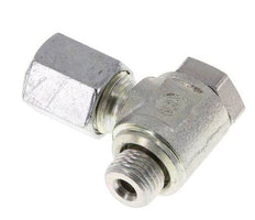 6L y M10x1 Acero Zincado Racor Giratorio de Corte con Rosca Macho 250 bar Giratorio ISO 8434-1