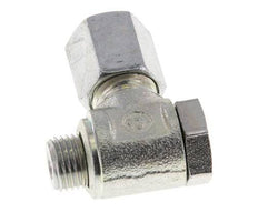 6L y M10x1 Acero Zincado Racor Giratorio de Corte con Rosca Macho 250 bar Giratorio ISO 8434-1