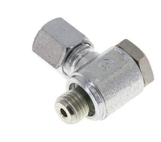 6S y M12x1,5 Racor giratorio de acero cincado con rosca macho 250 bar giratorio ISO 8434-1