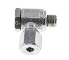 6S y M12x1,5 Racor giratorio de acero cincado con rosca macho 250 bar giratorio ISO 8434-1