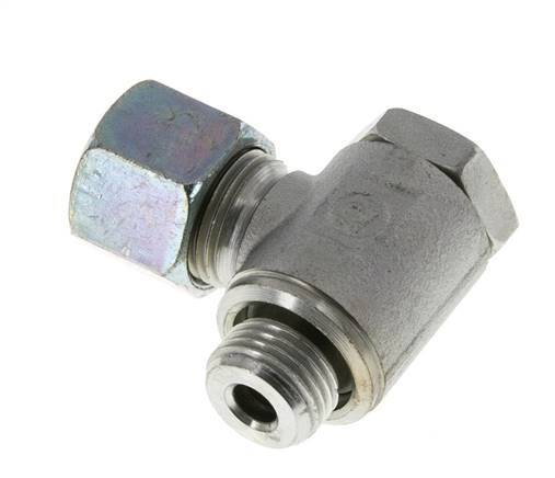 10S y M16x1,5 Racor giratorio de acero galvanizado con rosca macho 250 bar giratorio ISO 8434-1